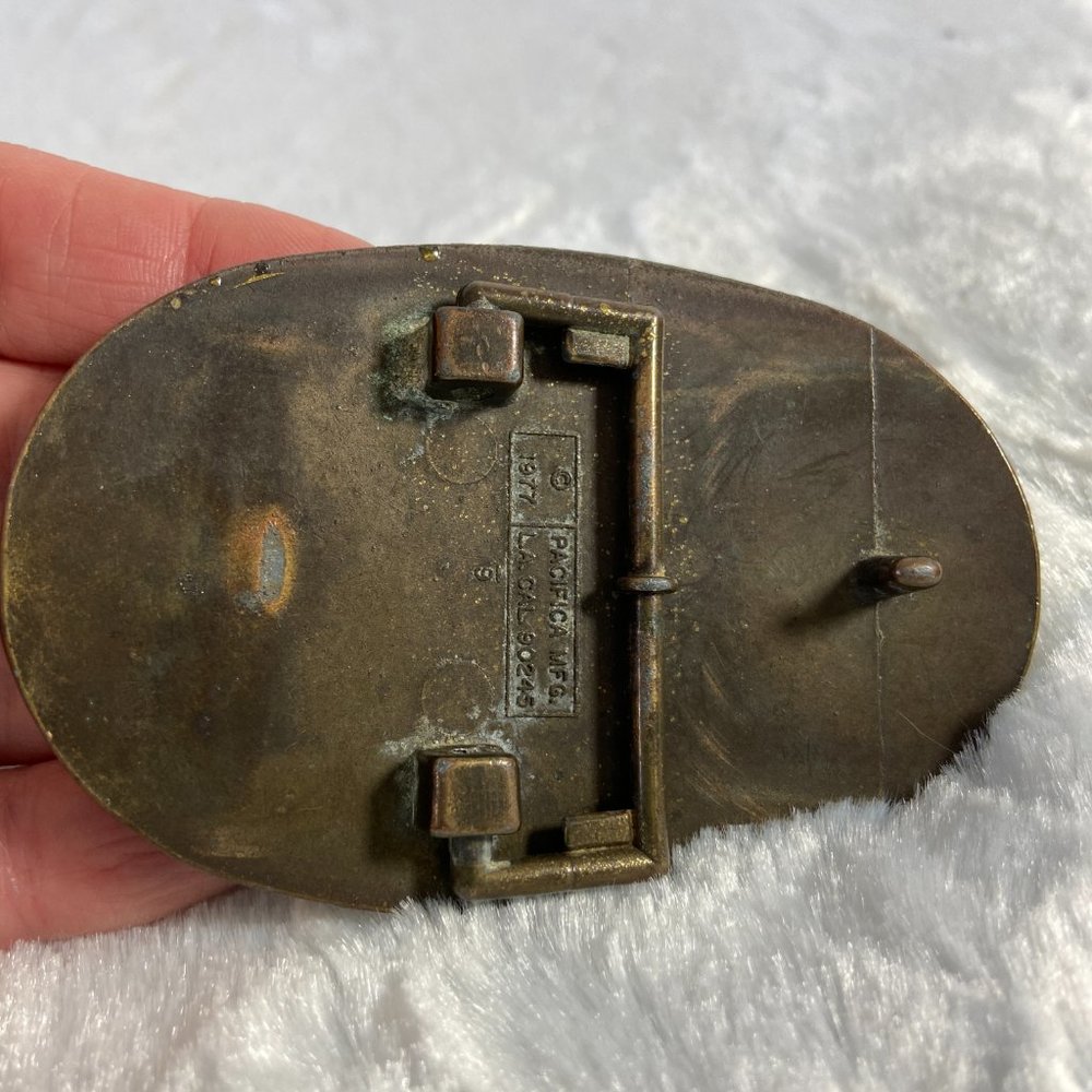 Vintage 1977 Led Zeppelin Belt Buckle - Picture 2 of 5